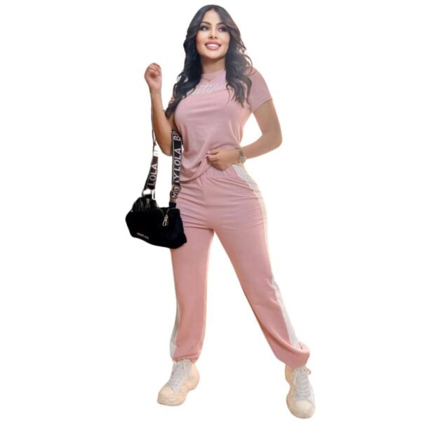 Set DEPORTIVO en burda rosa