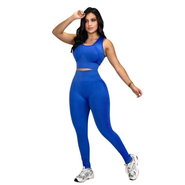 Conjunto energía activa azul