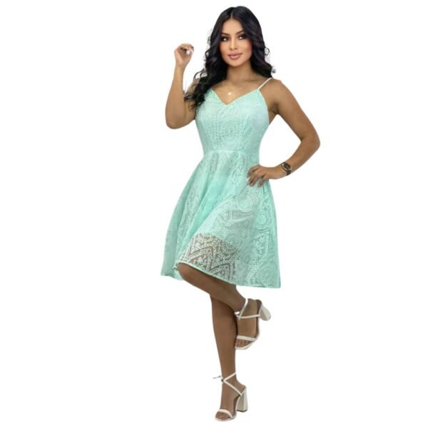 Vestido en vemos bordados - Image 2