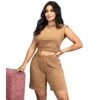 Conjunto en burda Short y blusa - Image 2
