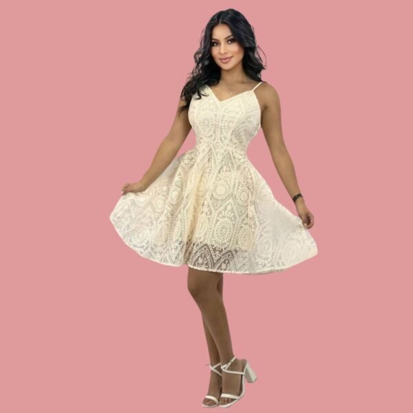 Vestido en vemos bordados - Image 4